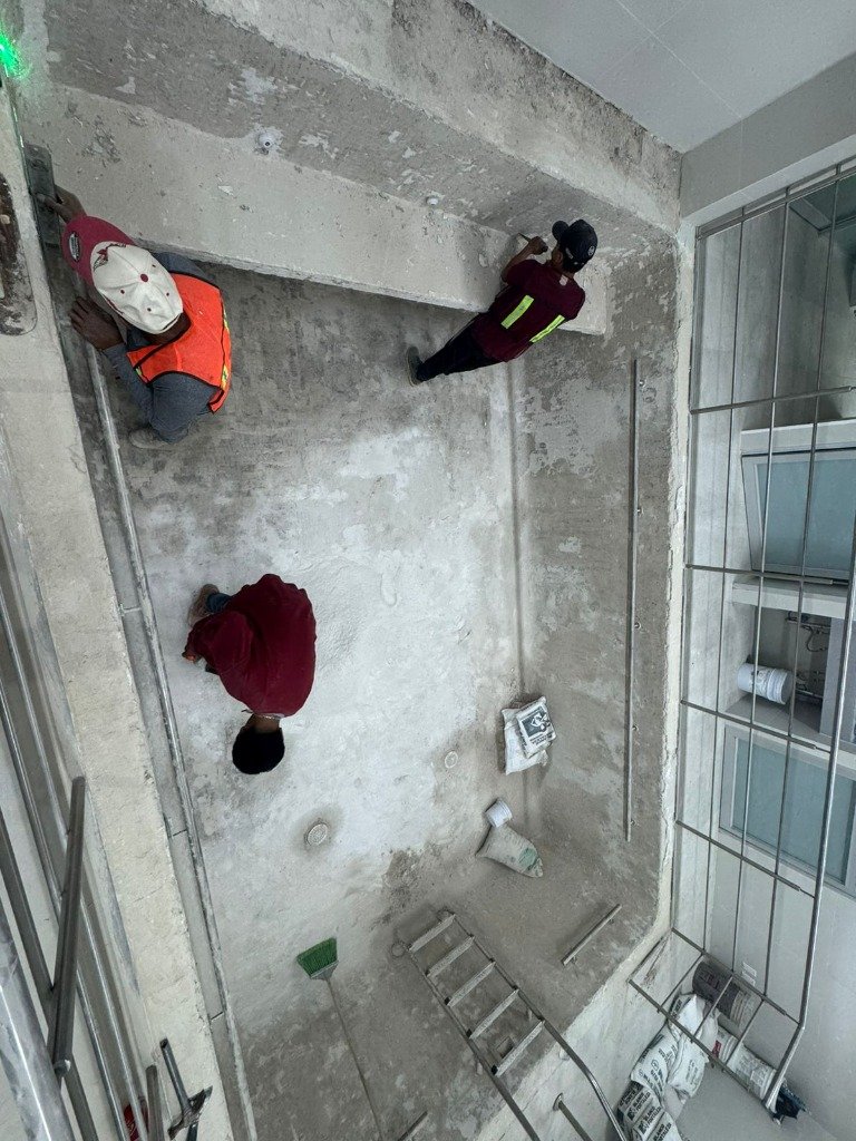 Antes Alberca para Rehabilitación